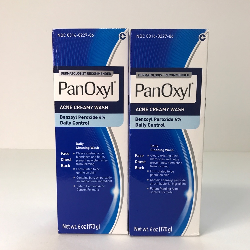 PanOxyl acne creamy wash 2pack